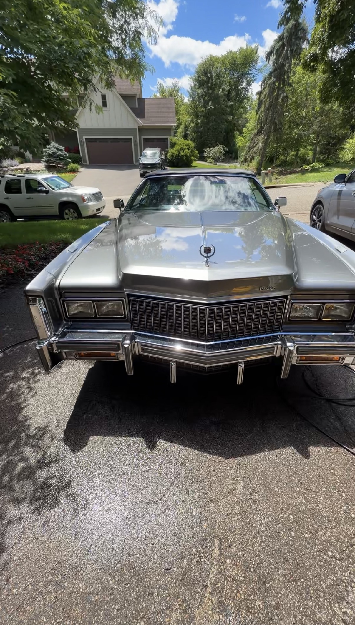 Detailed vintage Cadillac