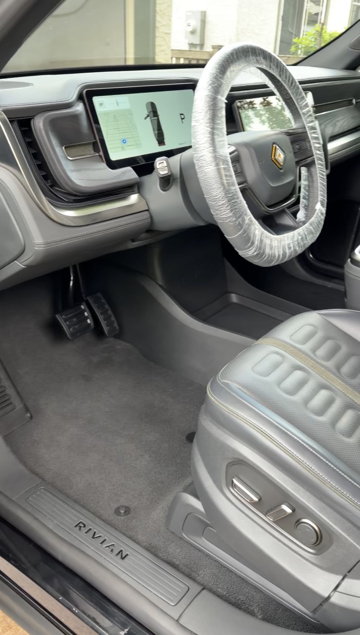 Rivian interior detail