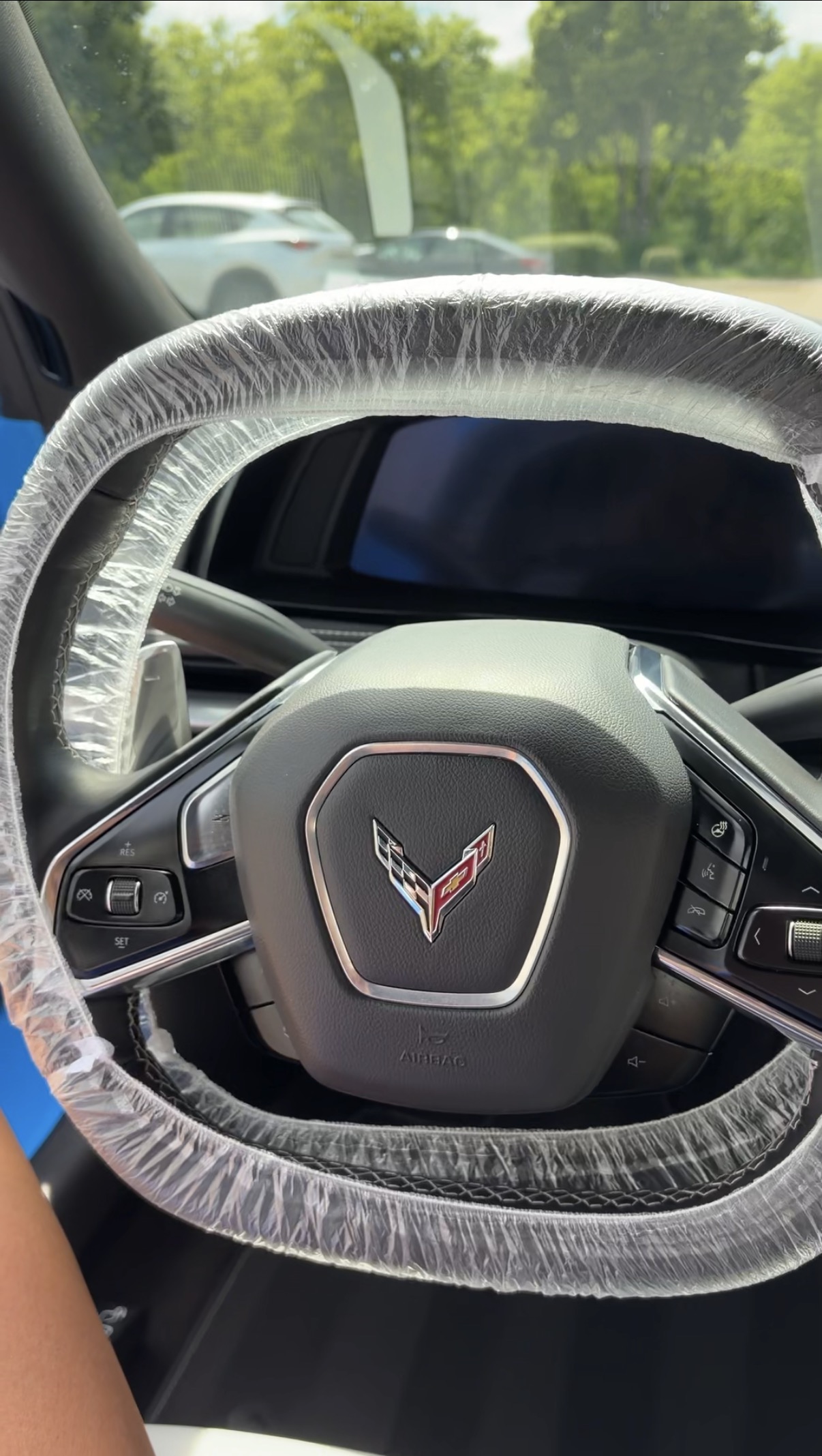 Corvette interior detail
